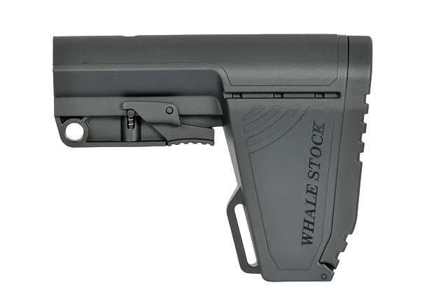 Adjustable Whale kolbe til AR-15/M4 Short - Sort