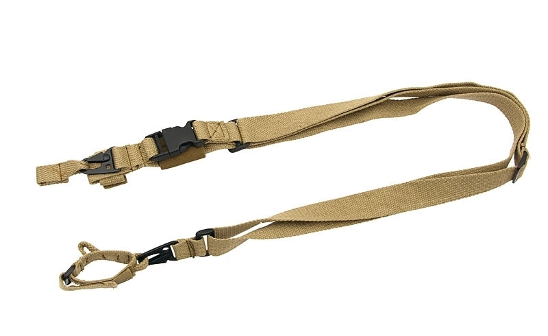 Cotton gun sling for MP5/G3/M4 series - coyote