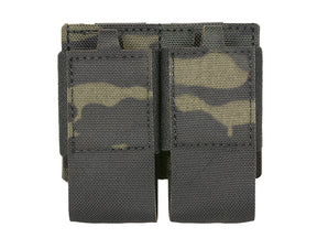 Double 40mm grenade pouch LASER CUT - Multicamo Black