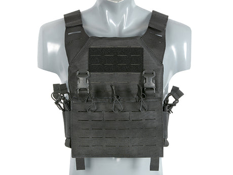 Laser-Cut “Buckle Up" Recon Plate Carrier with AR15/AK Magazine Pouch