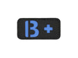 Laser Cut B+ Blood Type Patch