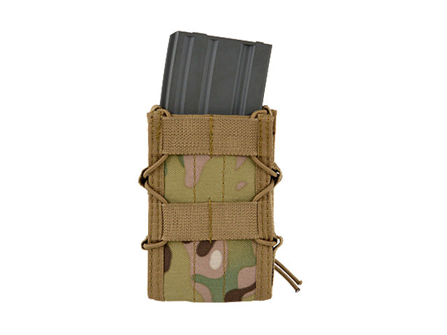 Belt-Mounted Versatile rifle magazine pouch - Multicamo