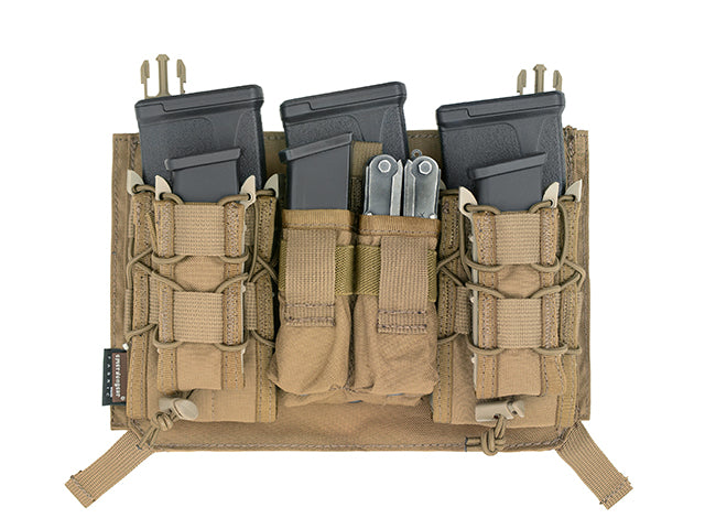 Modular Trippel M4/9MM Buckle Clip Panel - Coyote Brun