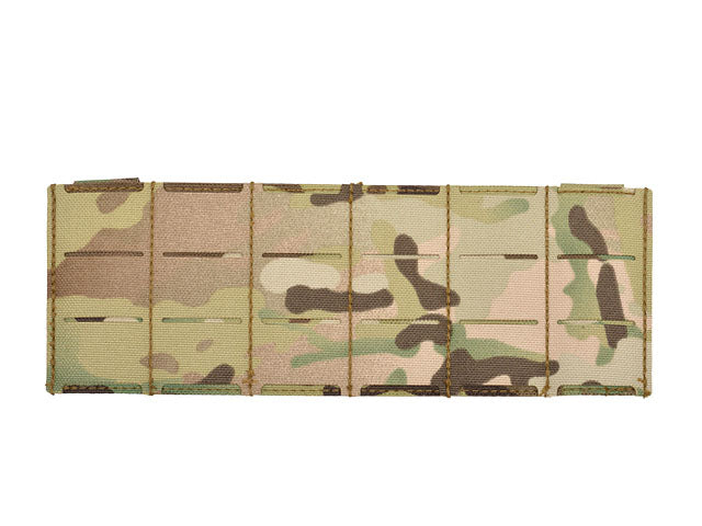 MOLLE Panel 6x3 for chest rig harness LASER CUT - Multicamo
