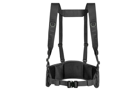 Patrol Tactical Belt with Suspenders MOLLE, Laser Cut