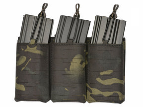Laser-Cut Panel with 3 AR15 Magazine Pouches - MB