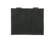 Elastic Triple Pistol Magazine Pouch - Black