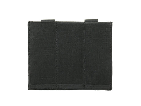 Elastic Triple Pistol Magazine Pouch - Black
