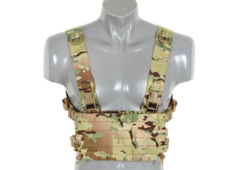 Chest Rig COMPACT MOLLE Laser Cut - Multicamo