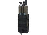 Open-Top Radio Pouch - Black