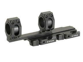 25-30mm One Piece Riffel Kikkertsigte Montage QD - Sort