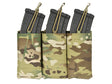 Laser-Cut Panel with 3 AK Magazine Pouches - Multicamo