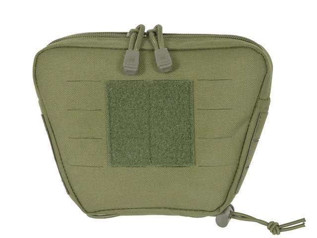 Lower utility pouch for accessories with shockcord retention, Laser Cut