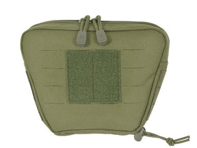 Lower utility pouch for accessories with shockcord retention, Laser Cut