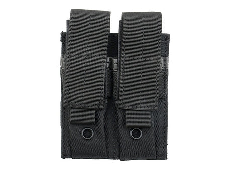 Double pouch for pistol magazines