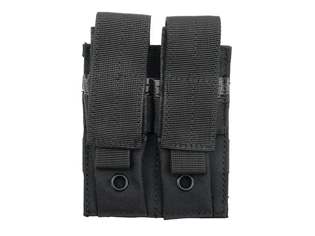 Double pouch for pistol magazines