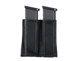Plate Carrier Double Pistol Magazine Insert - Black