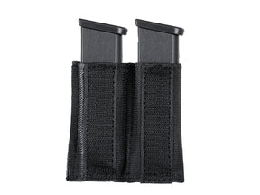 Plate Carrier Double Pistol Magazine Insert - Black