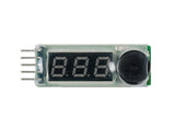 Security Alarm til LiPo batteries med digital display