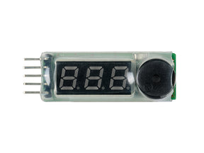 Security Alarm til LiPo batteries med digital display