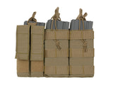 Triple 5.56 Mag/Pistol Pouch Panel (5 plus 2)