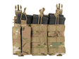 Buckle Up Triple 5.56/Pistol Pouch Panel - MC