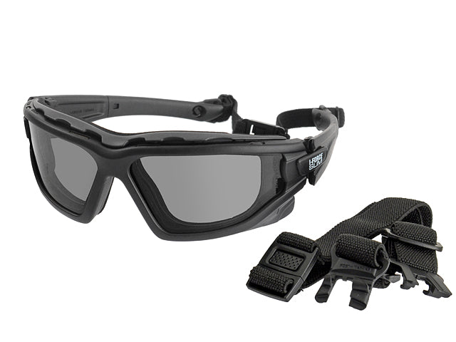 Ballistisk goggles I-Force SLIM anti-dug Dobbelt Pane Glas - Grå
