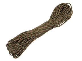 30m Nylon Paracord - Forest Camo