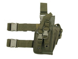 Universal drop leg large pistol holster