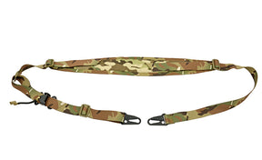 Two-point tactical sling with quick adjustment - Multicamo