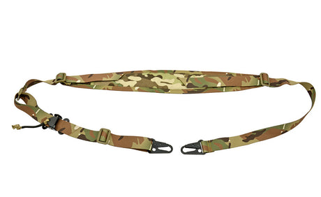 Two-point tactical sling with quick adjustment - Multicamo