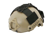 Laser-Cut Helmet Accessory Pouch - Multicamo Black