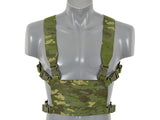 Lightweight Laser-Cut Chest Rig - Multicamo Tropic