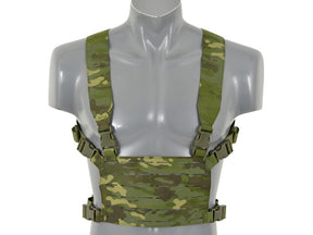 Lightweight Laser-Cut Chest Rig - Multicamo Tropic