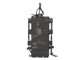 Laser Cut Adjustable Radio / Bottle Pouch with Shockcord - Multicamo Black