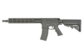 WE13 13" M4/AR-15 Knight's Armament Airsoft Riffel, 30 RPS, ETU - Sort