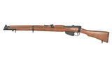 WWII SMLE No.1 MK III Bolt-Action Riffel Replica - ægte træ