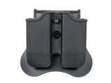 G17/G19/ACP Airsoft Dobbelt magasinlomme Serie - Sort