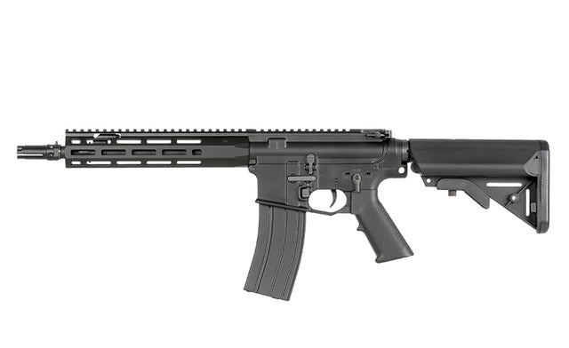 WE13 9,5" M4/AR-15 Knight's Armament Airsoft Riffel, 30 RPS, ETU - Sort