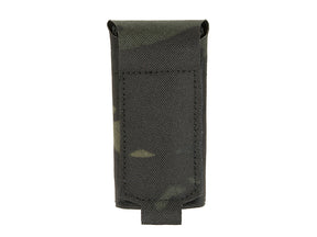 Foldable Bottle Pouch, dual mounting system, Laser Cut - Multicamo Black