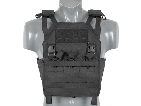 Laser-Cut “Buckle Up" Operator Plate Carrier with AR15/AK Magazine Pouch
