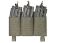 Laser-Cut Buckle Up Panel for 6 AR15 / AK Magazines - Ranger Green