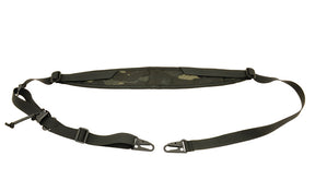 Two-point tactical sling with quick adjustment - Multicamo Black