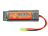 Batteri NiMH 1600mAh 8,4V - mini type