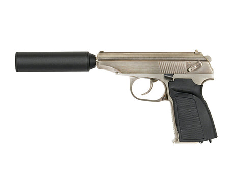 WE-MK GBB Pistol - Sølv