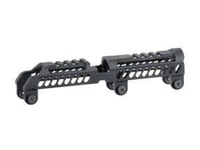 Lightweight russisk AK gas tube cover long - Sort