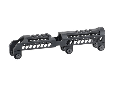 Lightweight russisk AK gas tube cover long - Sort