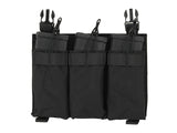 Buckle Up Triple 5.56 Pouch Panel - Black
