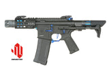 Strike industries 4" Raiders Competition PDW AEG Riffel, GEN-2 - Blå