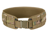 Padded MOLLE Combat Belt (XL) - Multicamo